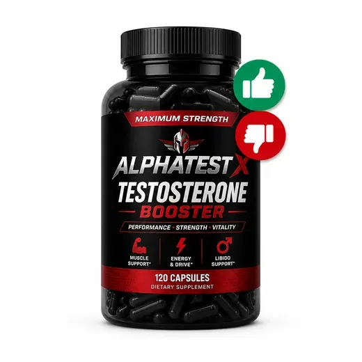 Testosterone booster capsules